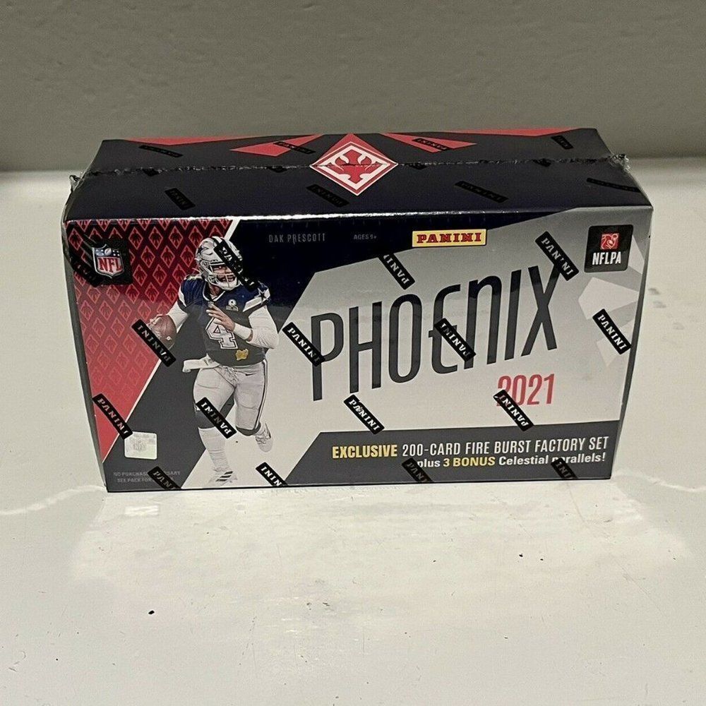 2021 Panini Phoenix Football Factory Sealed Complete Set Fanatics Exclusive